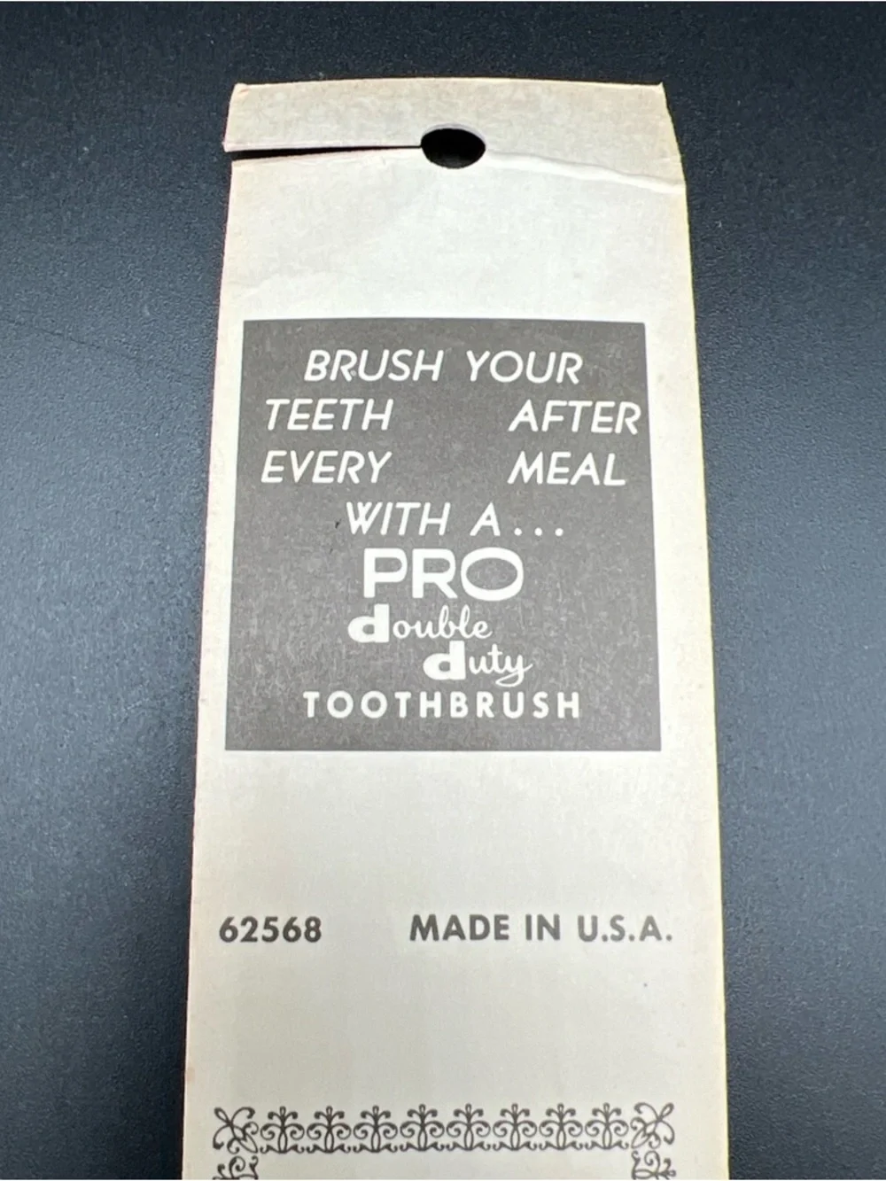 NOS Vintage Sealed Pro 1134 Unbreakable Comb 1960's 1970's